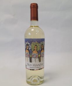Domeniile Vorniceni Trei Mandre divus winery dry white wine from moldova