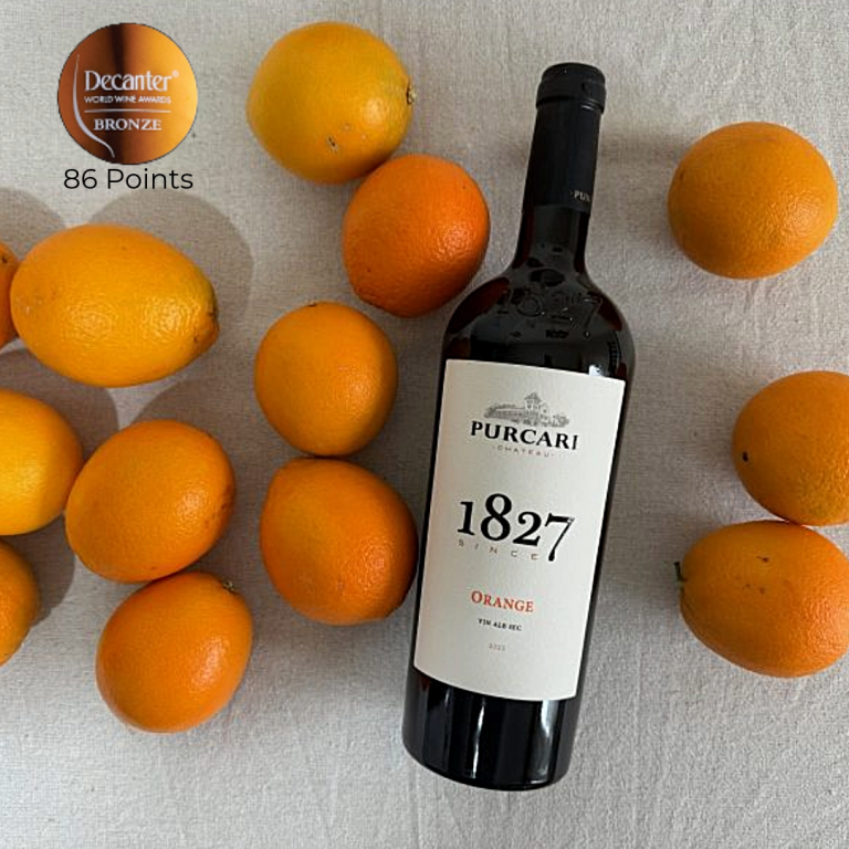 purcari orange wine bronze award moldova